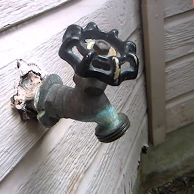 residential outdoor plumbing