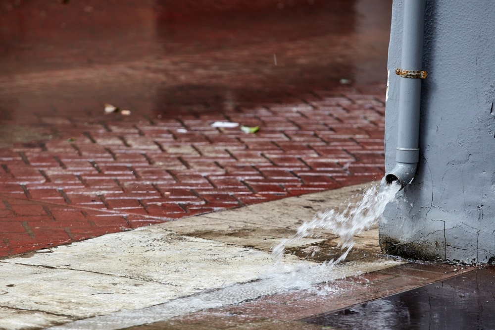 Commercial Downspout Repair