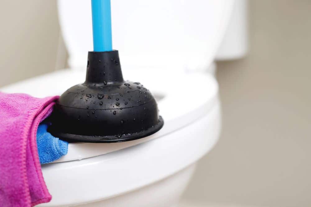 Residential Clogged Toilet Repair